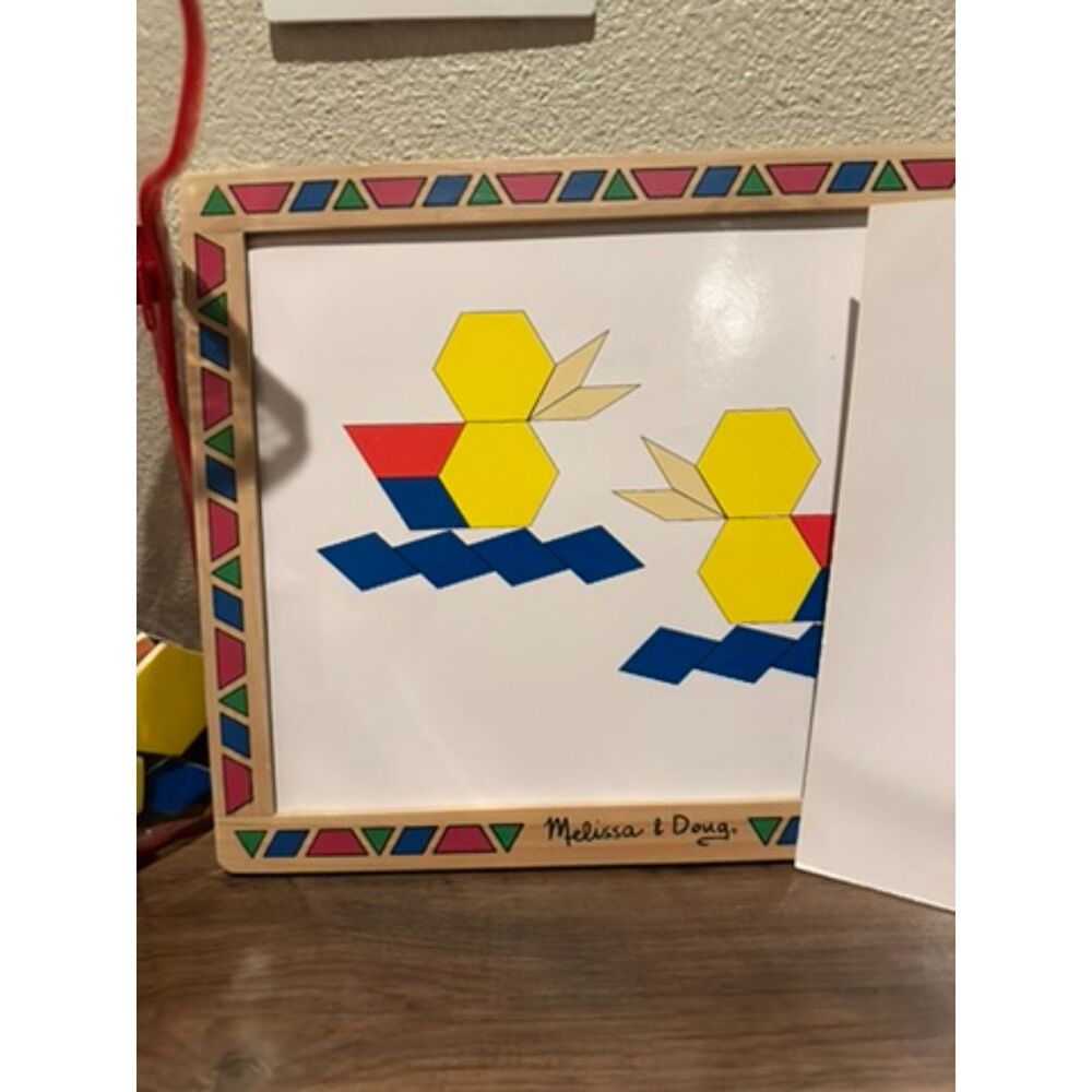Melissa Doug Magnetic Pattern Block Kit - Picture 5 of 9